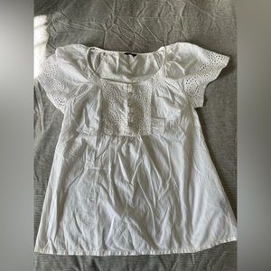White M&Co Size 6 (UK Size 10) Blouse.